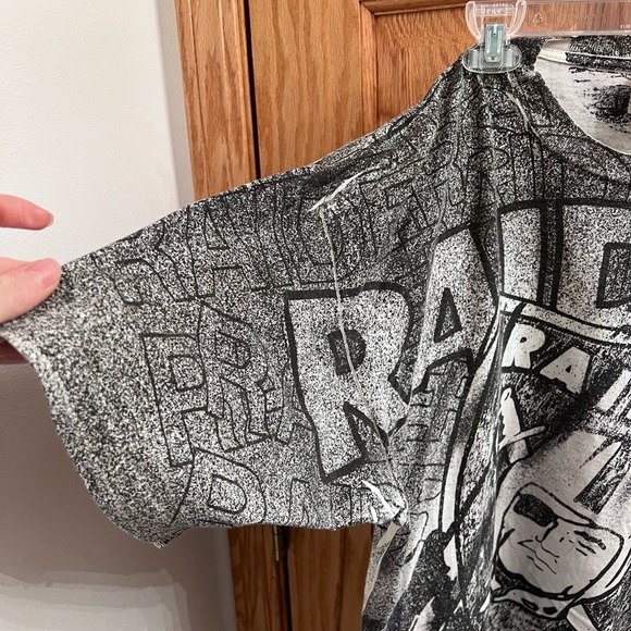 Vintage 90s Magic Johnson NFL Raiders Tshirt size XL - Picture 3 of 11